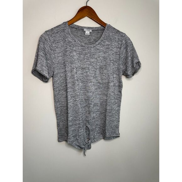 Zara & J Crew Black and Gray Set of 2 Women's T Shirts Size Small/Medium - Picture 4 of 5